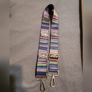 Adjustable Patterned Shoulder Strap for Women Accessories - Multicolor